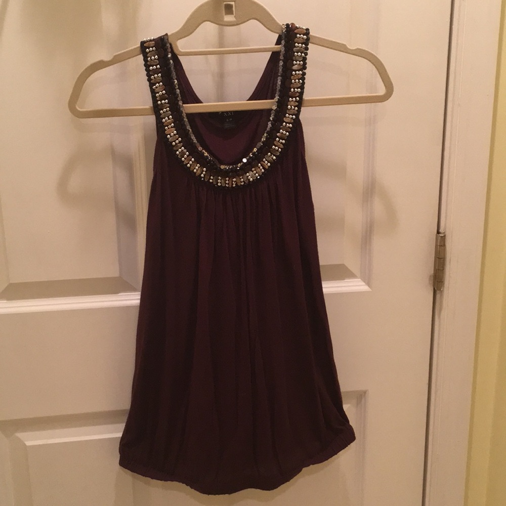 Forever 21 beaded top